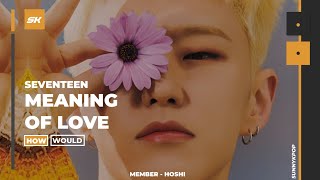 How Would SEVENTEEN Sing quotMeaning of Lovequot by NCT 127 [upl. by Byrne]