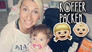 Urlaub KOFFER PACKEN für Kind und Baby – DIANA DIAMANTA [upl. by Eittol]