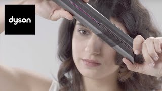 Tutorial Creating soft waves with the Dyson Corrale™ hair straightener [upl. by Calv]