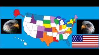 50 States And Capitals By Animaniacs Wakkos America [upl. by Eedna570]