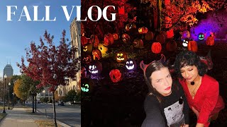 Cozy Fall Vlog  Fall Reset Halloween Party Recent Purchases [upl. by Anneh367]