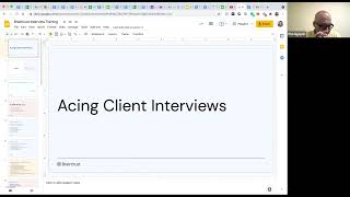 Braintrust Client Interview Training 062521 [upl. by Vizza]