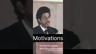 SRK biggest superstar Motivation  srk success superstar bollywood king motivation [upl. by Irtak]