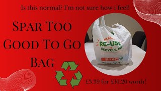 Spar Too Good To Go Surprise Bag is this normal [upl. by Hotchkiss]