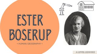 Why Ester Boserups theories about technology MADE SENSE  A Level Geography 2024 [upl. by Yuh]