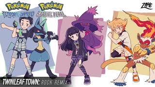 Twinleaf Town Rock Remix ► Pokémon Diamond Pearl amp Platinum [upl. by Nessej]