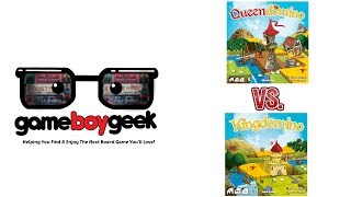 Kingdomino Vs Queendomino Battle of the Games with the Game Boy Geek [upl. by Maurine230]