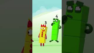 MATEMÁTICAS COLORIDAS  Parte 1  Aprende a Contar con Número Cinco  Numberblocks Español shorts [upl. by Morlee]