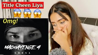 KRNA  Machayenge 4 Reaction  Official MusicVideo Prod Pendo46  Illumi Girl [upl. by Isawk616]