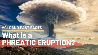 What is a Phreatic Eruption Volcano Fast Facts Volcanic Types of Eruption [upl. by Marella]