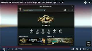 Como tener e instalar los DLC para la versión 150 ETS2 [upl. by Ermin]