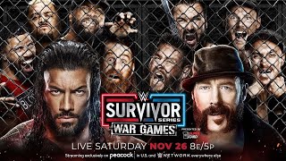 WWE Survivor Series Wargames Full Show Live Stream Nov 26 2022 [upl. by Suoinuj]