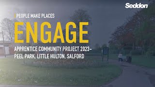 Apprentice Community Project 2023 Peel Park Little Hulton Salford [upl. by Lunna737]