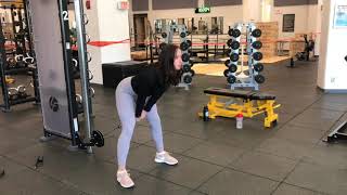 Cable Pullthrough Hip Hinge Technique and Glute amp Hamstring Strength [upl. by Eruza159]