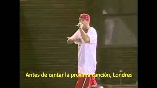 Eminen ft Dido livequotStanquot sub español [upl. by Relyuc]