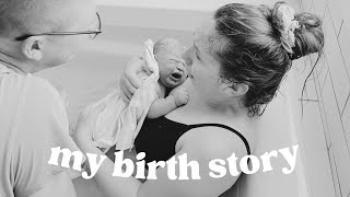 My Birth Story  Home birth with my third baby surprise gender [upl. by Redmund]