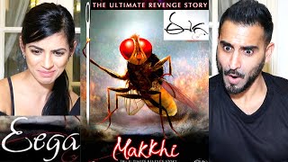 EEGA  MAKKHI  S S Rajamouli  Trailer REACTION [upl. by Ruffina]