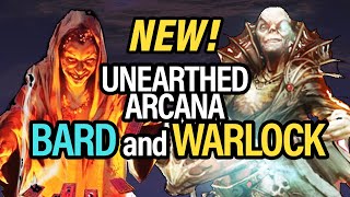 Davvy talks about the NEW Bard and Warlock Subclass UA [upl. by Akihdar21]