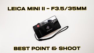 Leica Mini II  Luxury 35mm Experience in a Compact Design [upl. by Siugram]