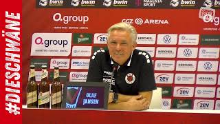 FSV TV  Pressekonferenz  FSV Zwickau  FC Viktoria Köln 00 [upl. by Egroj]