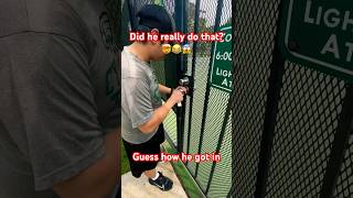 DID HE REALLY JUST DO THAT 🤯 LOL shorts tennis funny trending crazy [upl. by Eromle]