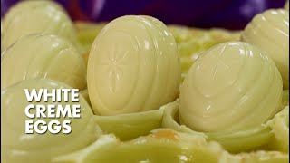 Inside Cadbury WHITE CREME EGGS [upl. by Gardas]