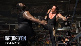 FULL MATCH  Undertaker vs Mark Henry WWE Unforgiven 2007 [upl. by Kaleena612]