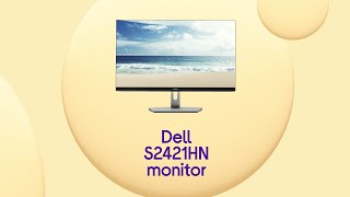 Dell S2421HN Full HD 238quot LCD Monitor  Silver  Product Overview [upl. by Okomom]