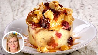 Professional Baker Teaches You How To Make BREAD PUDDING [upl. by Yrakcaz]