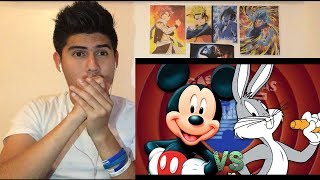 Mickey Mouse vs Bugs Bunny  Keyblade  Épicas Batallas de Rap del Frikismo  Vídeo Reaccion [upl. by Allissa]