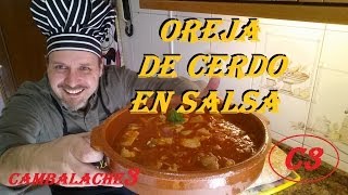 OREJA DE CERDO EN SALSA [upl. by Otsirave]