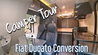 Fiat Ducato L4H2 Camper Conversion Van Tour [upl. by Chretien]