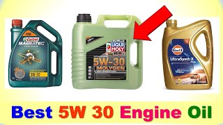 Best 5W30 Engine Oil in India 2022  BEST FULLY SYNTHETIC ENGINE OIL BRANDS  सबसे अच्छा इंजन ऑयल [upl. by Zoa247]