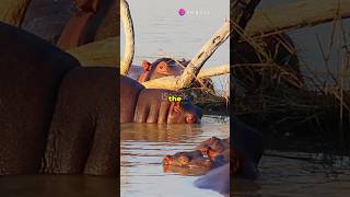 Do Hippos Really Swim 🦛 facts hippo [upl. by Yahsram]