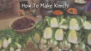 The 4th Kimchi Festival amp How to make kimchi [upl. by Jorey]