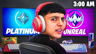 Not Leaving My Gaming Setup Until I Hit UNREAL Rank In OG Chapter 2 Fortnite [upl. by Atekan]