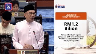 Belanjawan 2024 RM12 bilion untuk OKU [upl. by Anderegg]