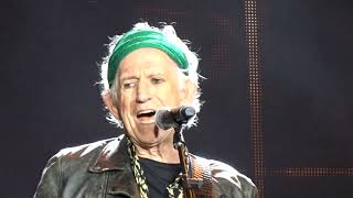 The Rolling Stones Band Intros amp Tell Me Straight Keith Richards Foxborough Mass May 30 202 [upl. by Airrat125]