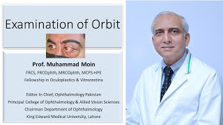 Examination of Orbit [upl. by Berghoff]