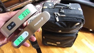 Portable Luggage Scales  Review of 2 Popular Brands [upl. by Malloch339]