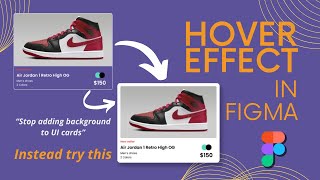 Unique hover effect in figma [upl. by Trinia]