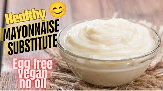 Easy Healthy Mayonnaise Alternative GuiltyFree Vegan Recipe  Probiotic [upl. by Roque]