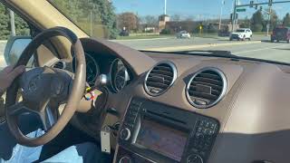 Mercedes GL450 2010 Driving with engine start [upl. by Heintz]