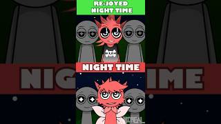 New Update Sprunki REJOYED 😈 NIGHT TIME 🌚 VS Sprunki NIGHT TIME 🌙 [upl. by Robbie276]