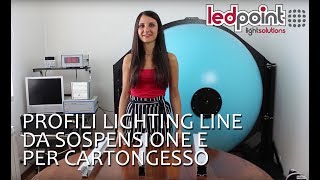 Profili Lighting Line da sospensione e per cartongesso [upl. by Wagner560]