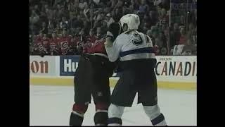 Rick Rypien vs Mark Giordano [upl. by Wilcox]