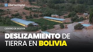 El barro ha sepultado todo el pueblo de Laquina en Bolivia [upl. by Eleen]