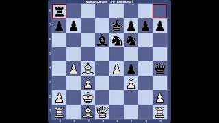 MAGNUS KINGS GAMBIT KING MOVES SO MANY TIMES🥳🥳🥳 [upl. by Kroy]