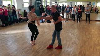 2018  04  28 Stage Initiation de Bachatango avec Luis Costa amp Laetitia [upl. by Ernie]