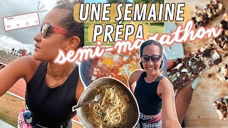 💦 Une Semaine Prépa SemiMarathon  Ma Routine alimentaire  Best tips pour démarrer le running 👟 [upl. by Darius383]